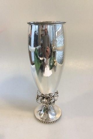 Antique Georg Jensen Sterling Silver Vase with ornamentation No 301 A