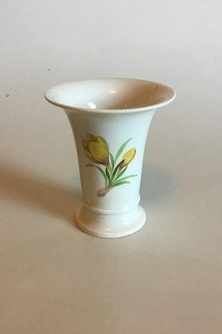 Antique Meissen Vase. White with lower decoration
