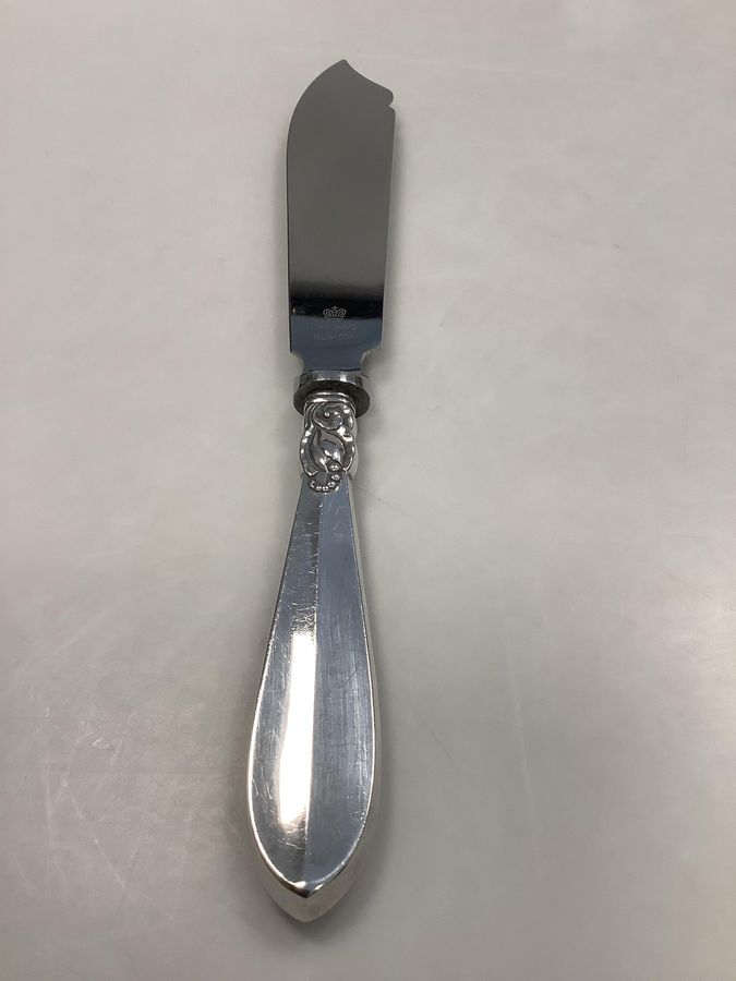 Antique Princess Cake Knife in Silver and Stainless Steel. Fredericia