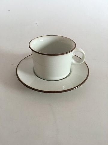 Antique Royal Copenhagen Domino Coffee cup with saucer No. 14910