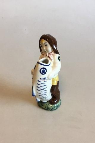 Aluminia Childrens Help day Figurine Skovser Boy from 1946