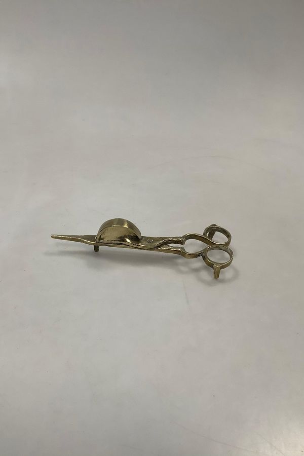 Antique Brass Candle Scissors / Candle stopper