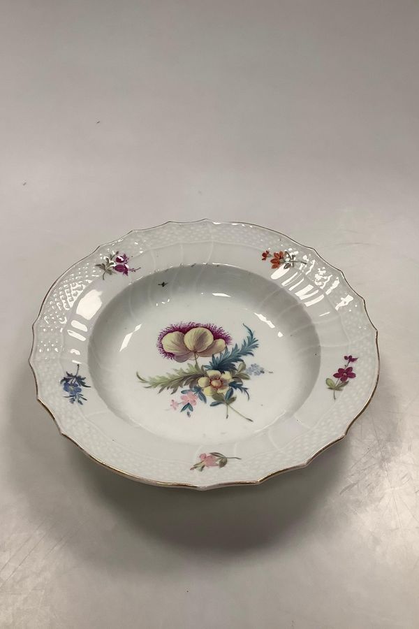 Antique Royal Copenhagen Light Saxon Dinner Plate