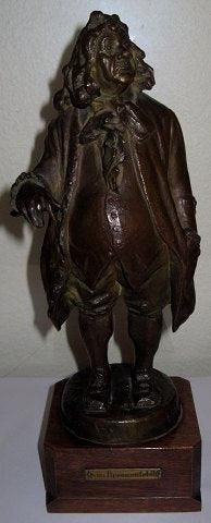 Axel Locher Bronce figurine of 