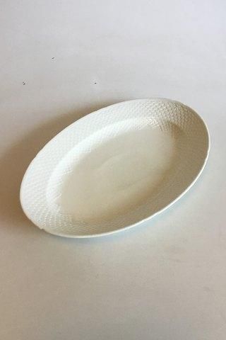 Bing & Grøndahl Elegance, Creme Stort ovalt Platter No 15