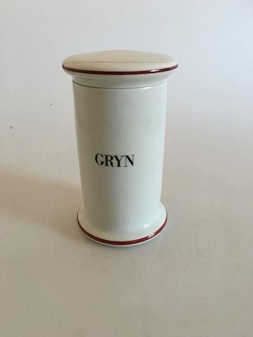 Bing & Grondahl Gryn (Grains) Jar No 494 from the Apothecary Collection