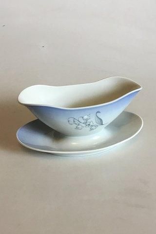 Bing & Grondahl Lily of the Valley Small Gravy Boat No 565