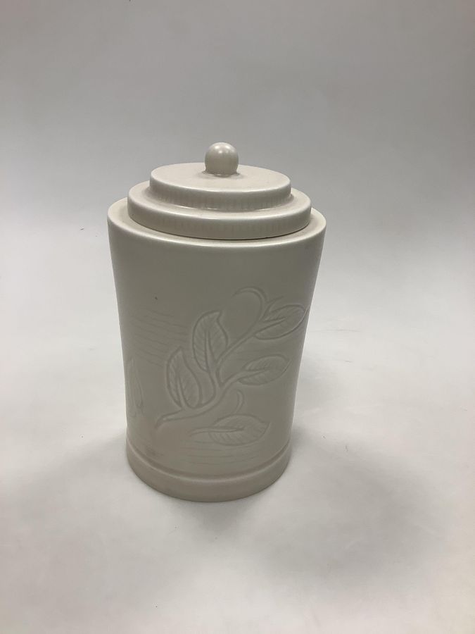 Bing & Grondahl Art Deco Unique Lidded Vase by Jo Ann Locher No 775