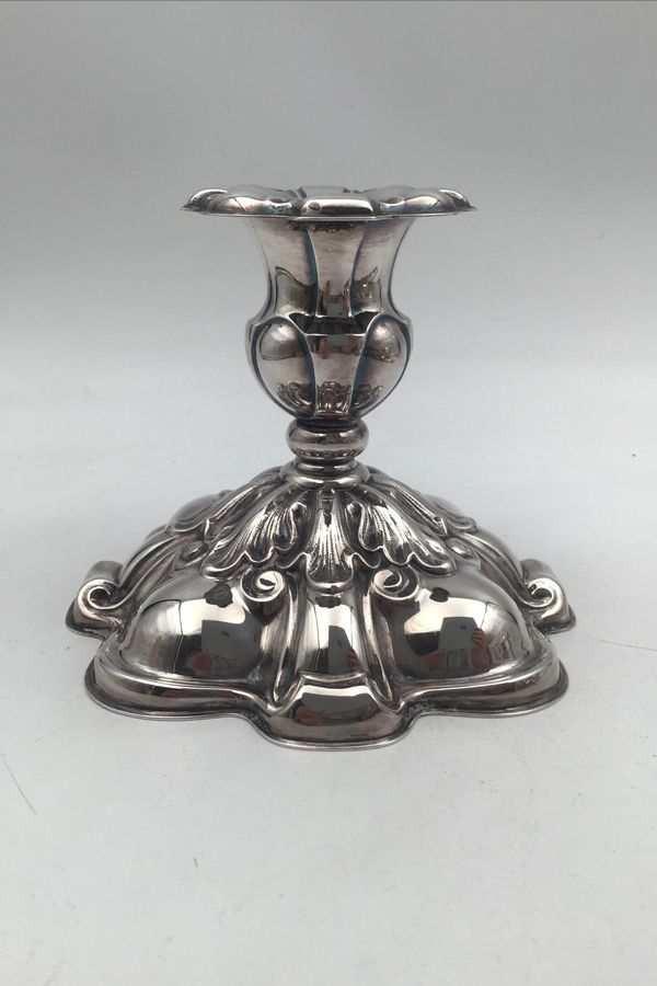 Cohr Silver Candle Holder