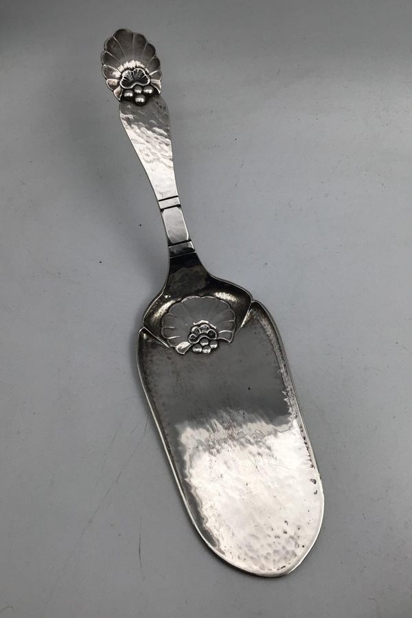 Emil Snedker Silver Art Noveau Serving Spade