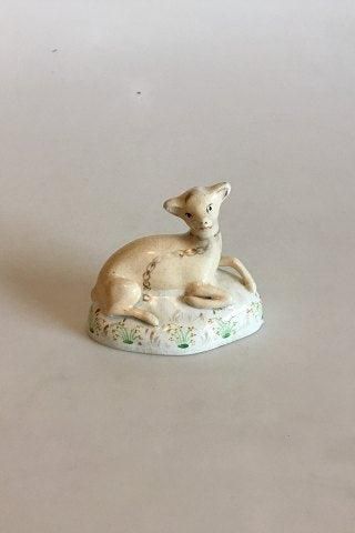 English pottery Lamb Figurine