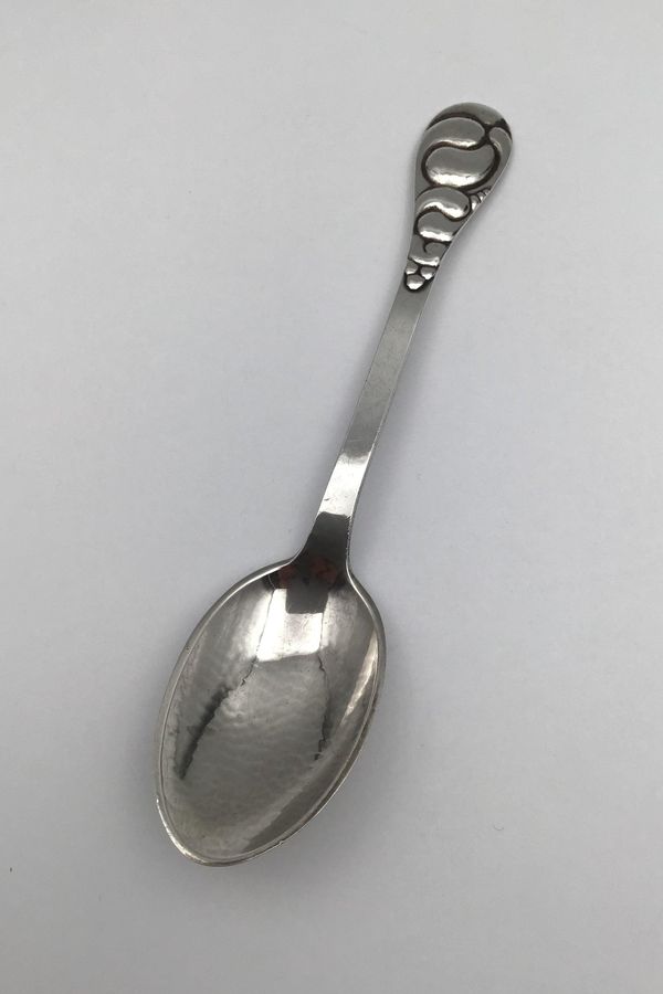 Evald Nielsen Silver No. 4 Silver Dessert Spoon