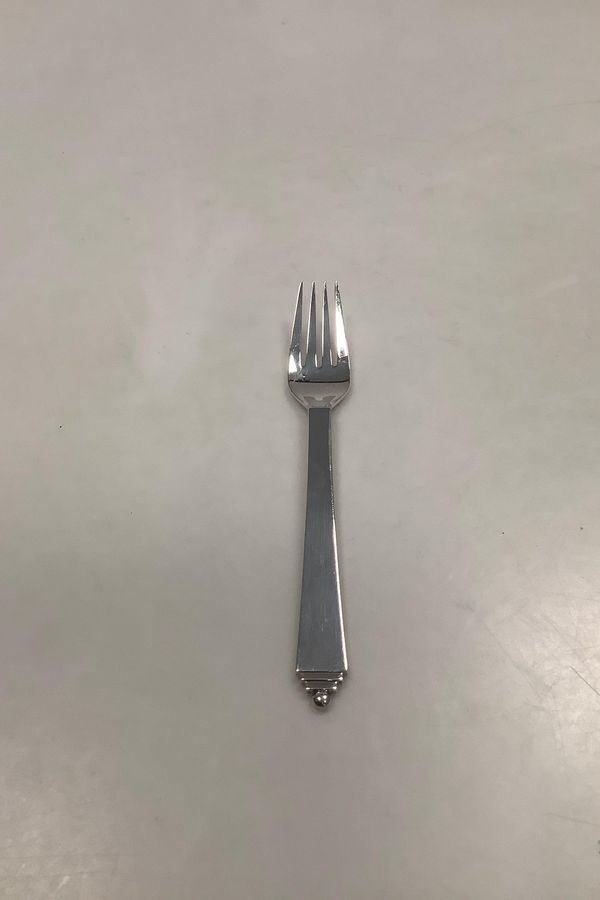 Georg Jensen Pyramid EPNS Silver Plated Cake Fork