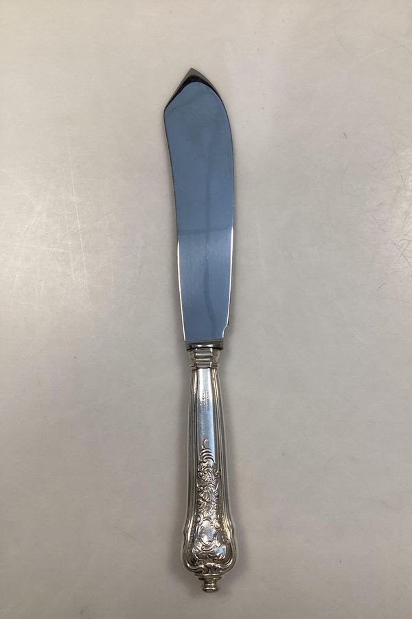 Georg Jensen Rosenborg Silver Plated Cake Knife