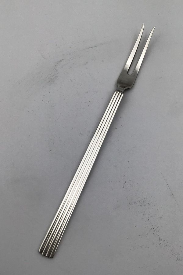 Georg Jensen Sterling Silver Bernadotte Slicing Fork No. 144