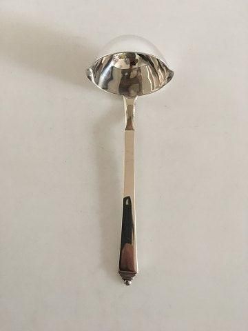 Georg Jensen Sterling Silver Pyramid Gravy Ladle No 153