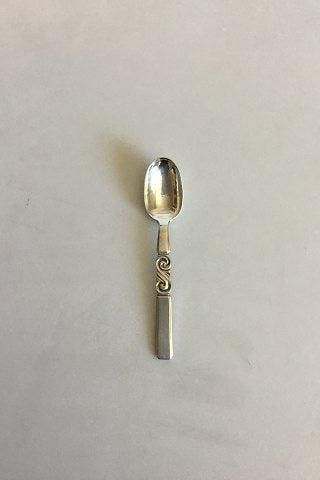 Georg Jensen Sterling Silver Scroll Mocca Spoon No 35