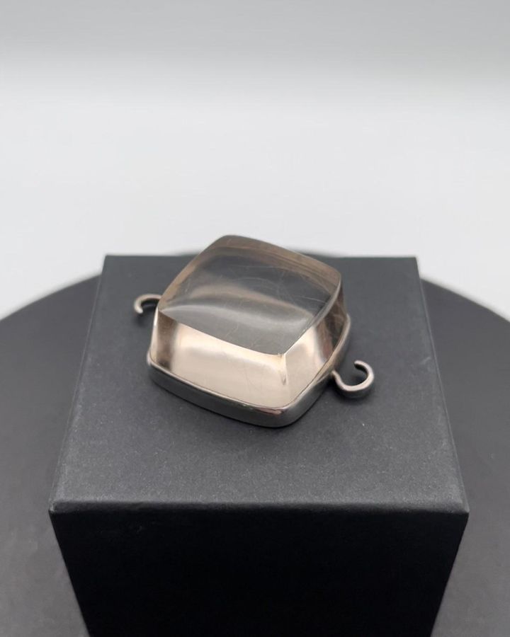 Georg Jensen Sterling Silver Torun Quartz Stone No 203B For Bracelet