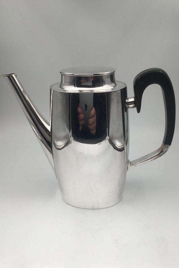 Hans Hansen Sterling Silver Coffee Pot No 543 KGH (1967)