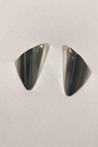 Hans Hansen Sterling Silver Earrings Studs