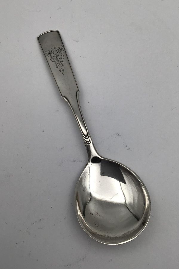 Hans Hansen Silver Heirloom Silver No. 2 Marmalade Spoon