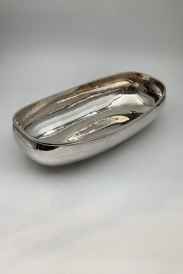 Modern German Sterling Silver Bowl by Emil Hermann