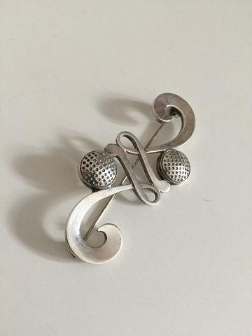 Mogens Bjorn-Andersen Brooch in Sterling Silver