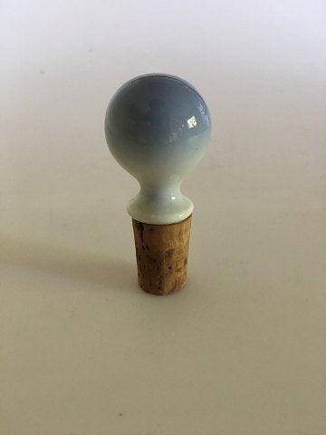 Royal Copenhagen blue and white  Bottle Stopper