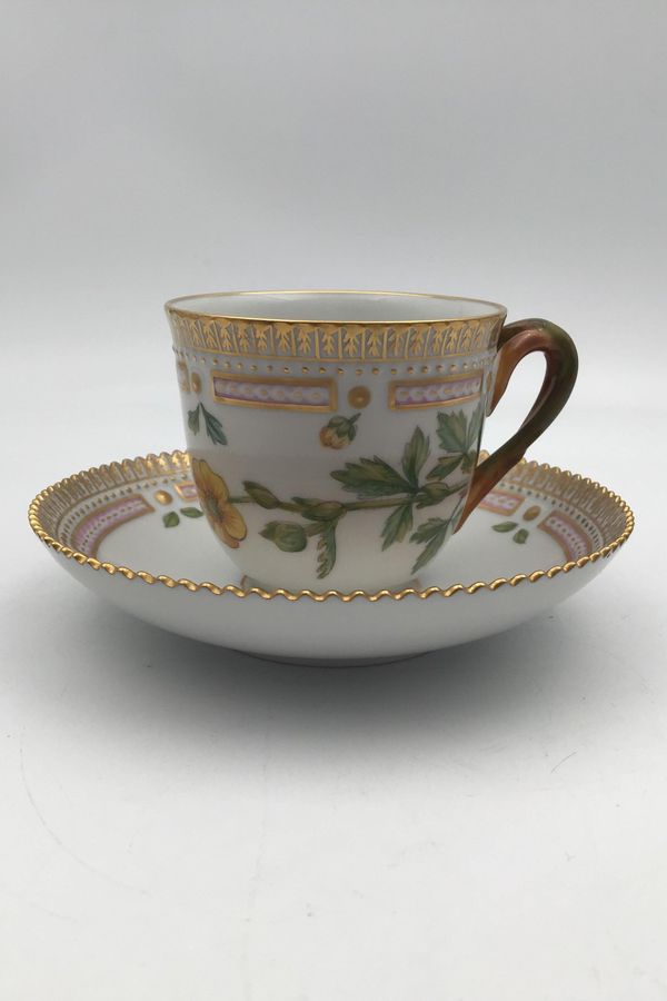 Royal Copenhagen Flora Danica Coffee Cup and Saucer No. 20/3597.