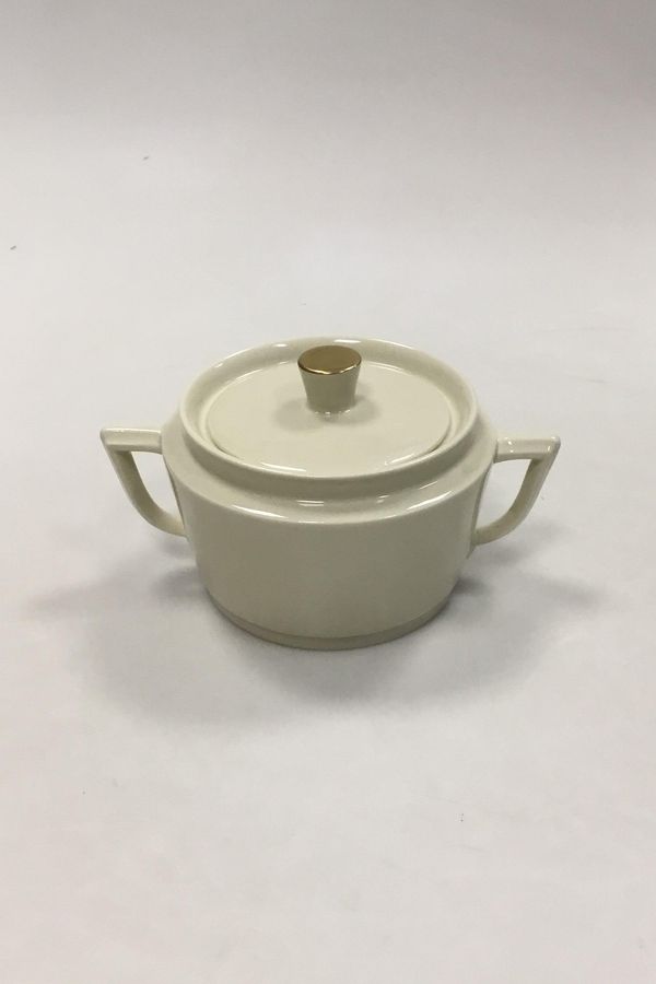 Royal Copenhagen Smooth Cream Pattern Sugar bowl with lid No 9479