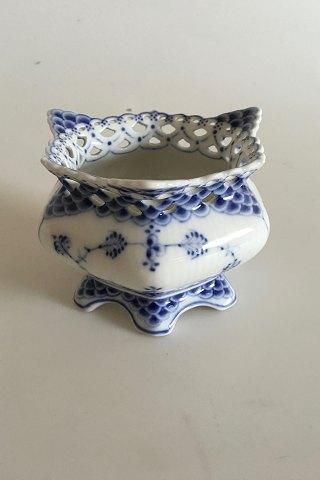 Royal Copenhagen Blue Fluted Full Lace Sugar Bowl No 1113