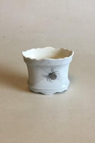 Royal Copenhagen Unique Art Nouveau Vase with Spider by Anna Smith from 1893