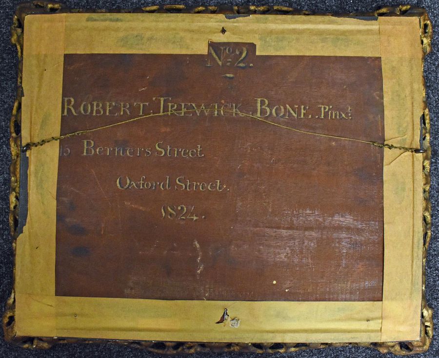 Antique Robert Trewick Bone (1790-1840) 'The Picnic'