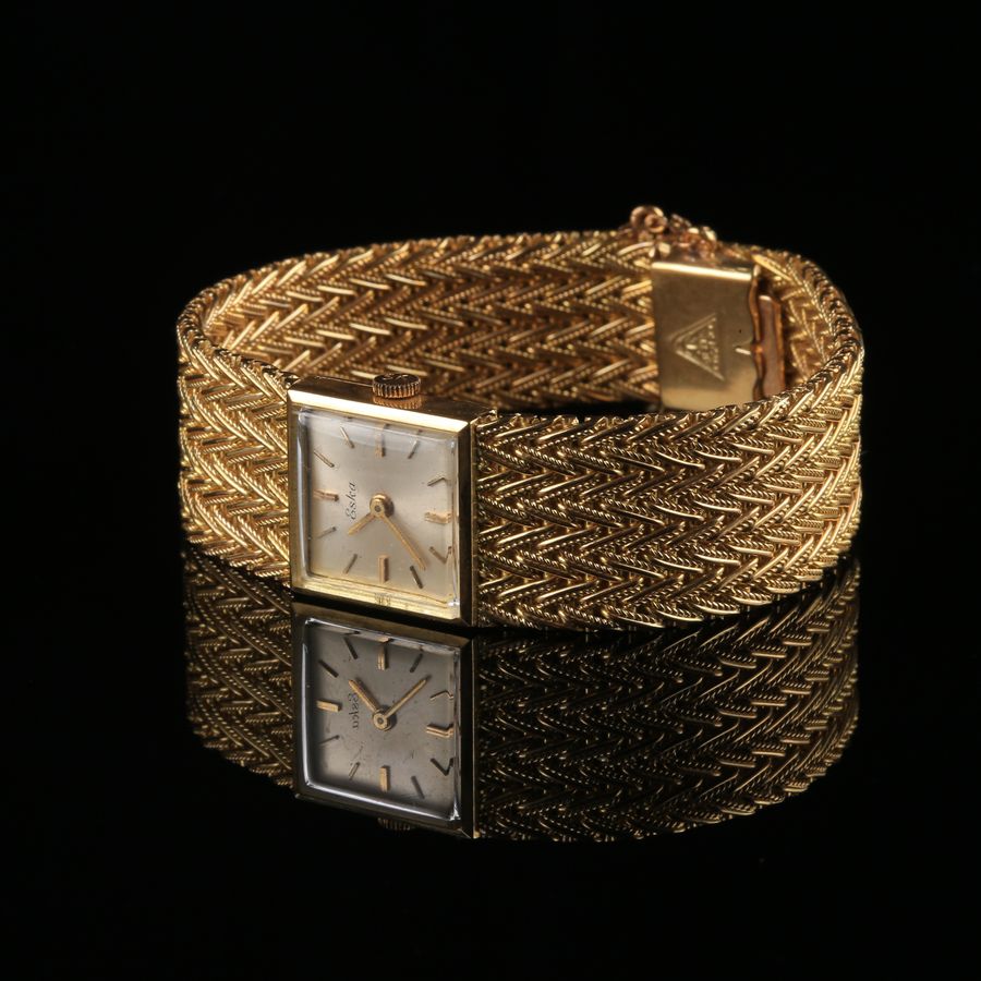 18K Gold Watch - Eska 8116
