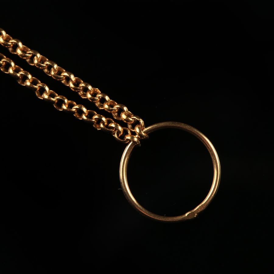 Antique (205 cm | 81 inches) 19K Gold Antique Necklace