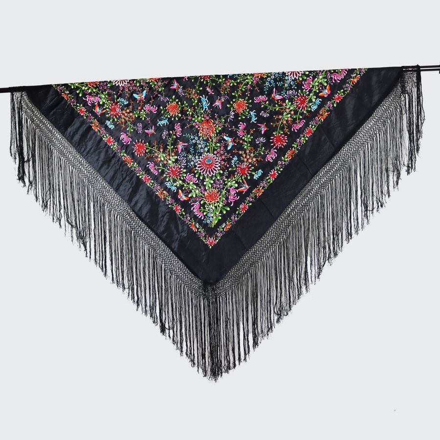 Embroidered Mantle from Manila