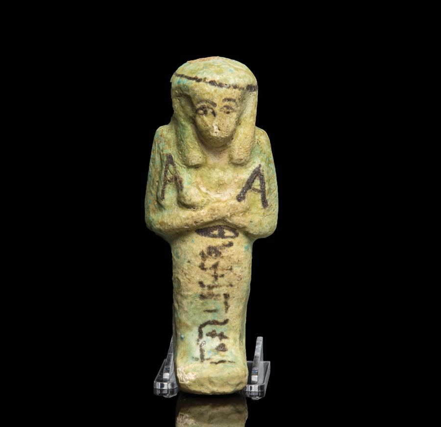 Egyptian shabti for Nes-Chonsu Circa 850 BC.