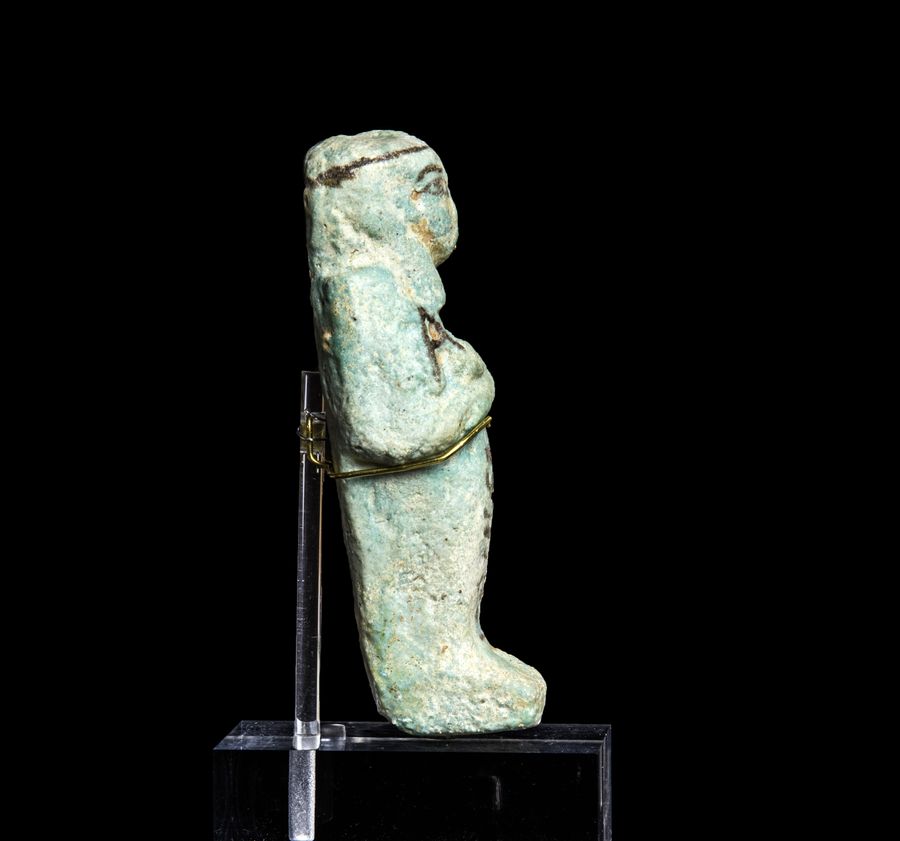 Antique Ancient Egyptian shabti for the Chantress of Amun