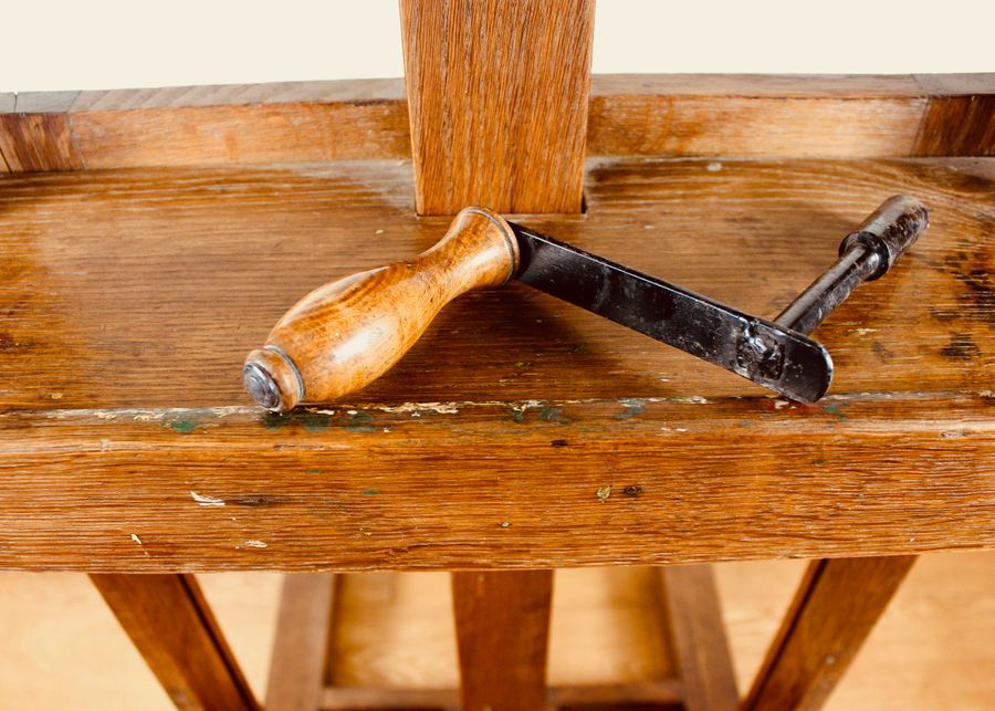 Antique 19th Century Oak Artist's Adjustable Studio Easel