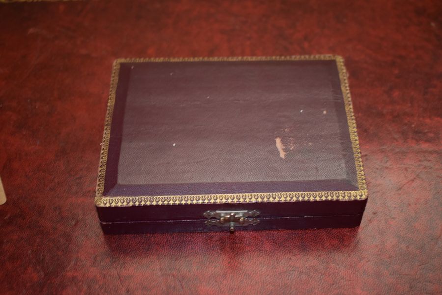Antique Spanish Silver Piece Cigarette Holder & Vesta Box. Barcelona