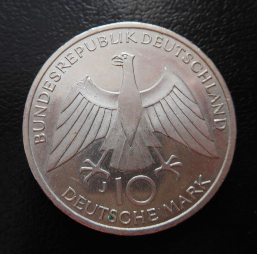 GERMANY SILVER 10 MARK OLYMPIC MÜNCHEN 1972