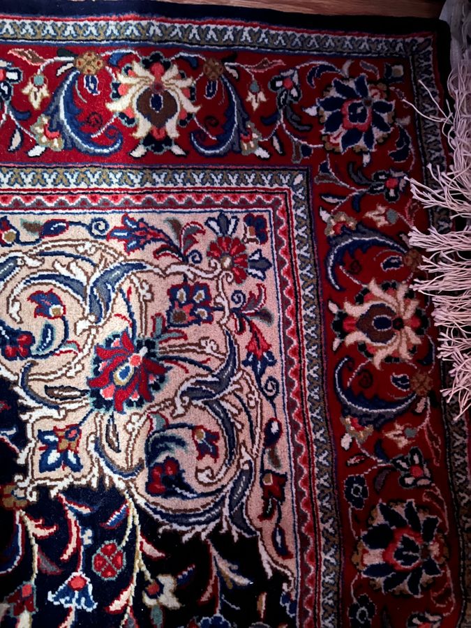 Antique Persian Antique Shah  Time Rug