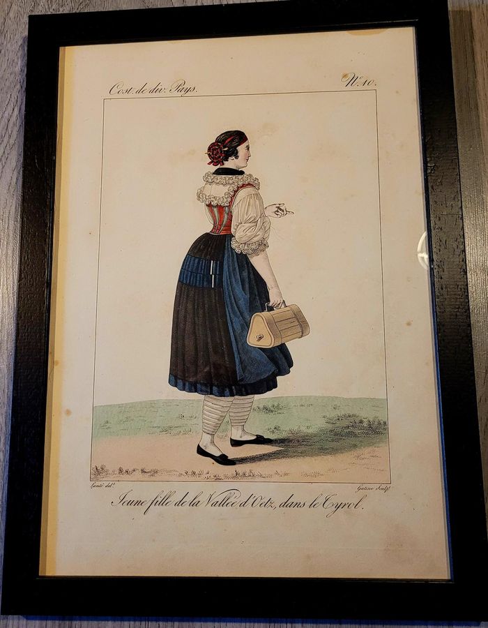 Antique Lithographs Fancy