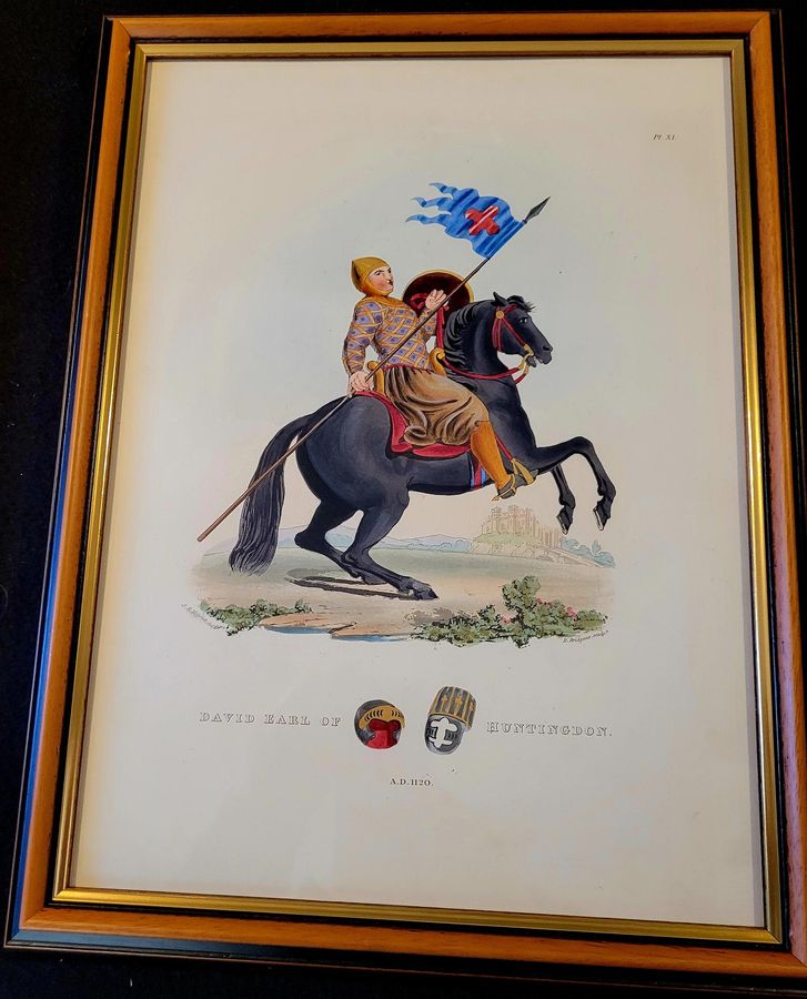 Antique Samuel Meyrick Lithographs 