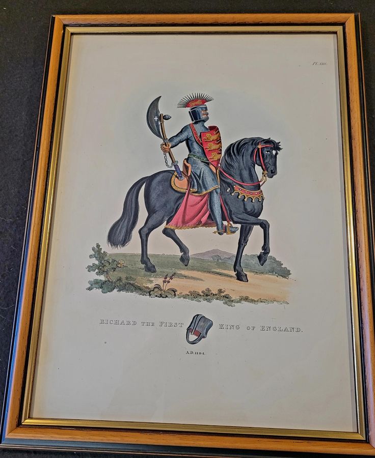 Antique Samuel Meyrick Lithographs 