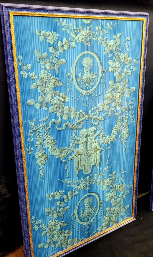 Antique 1910 Wallpaper Panels 