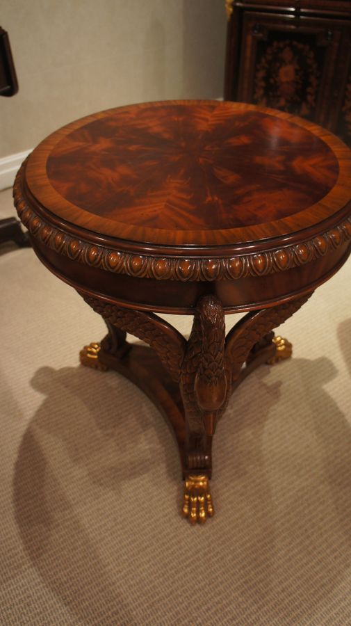 Antique A Mid 19th Century, English Cabriolet Leg Stool in Walnut.