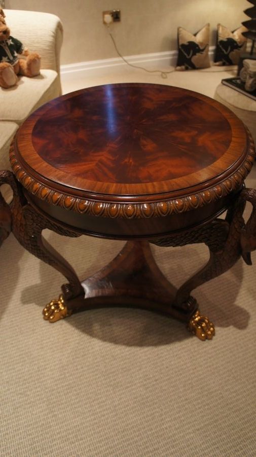 Antique A Mid 19th Century, English Cabriolet Leg Stool in Walnut.