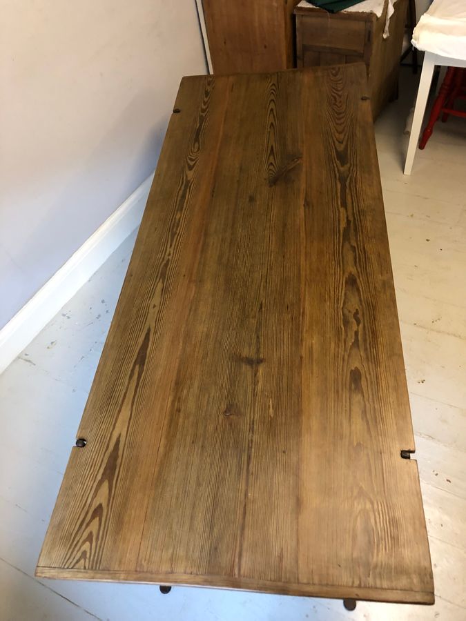 Antique TRESTLE TABLE