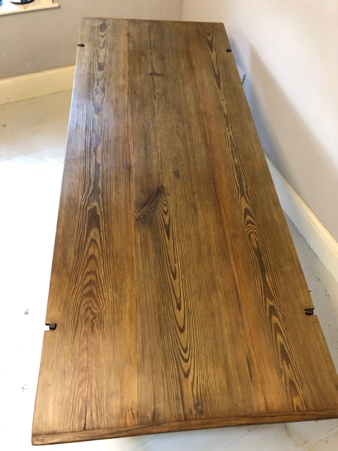 Antique TRESTLE TABLE